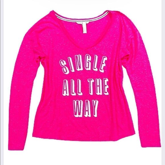 Victoria's Secret Henley Top Flannel Pajama Set - Picture 7 of 7